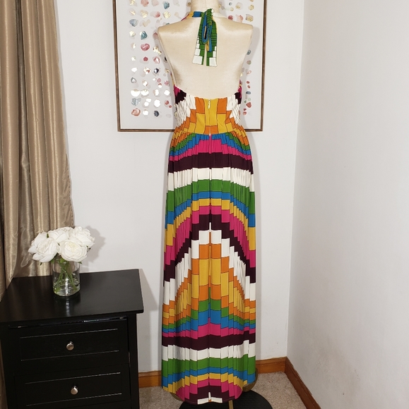 Muse/Boston Proper geometric maxi dress size XS - Picture 5 of 7